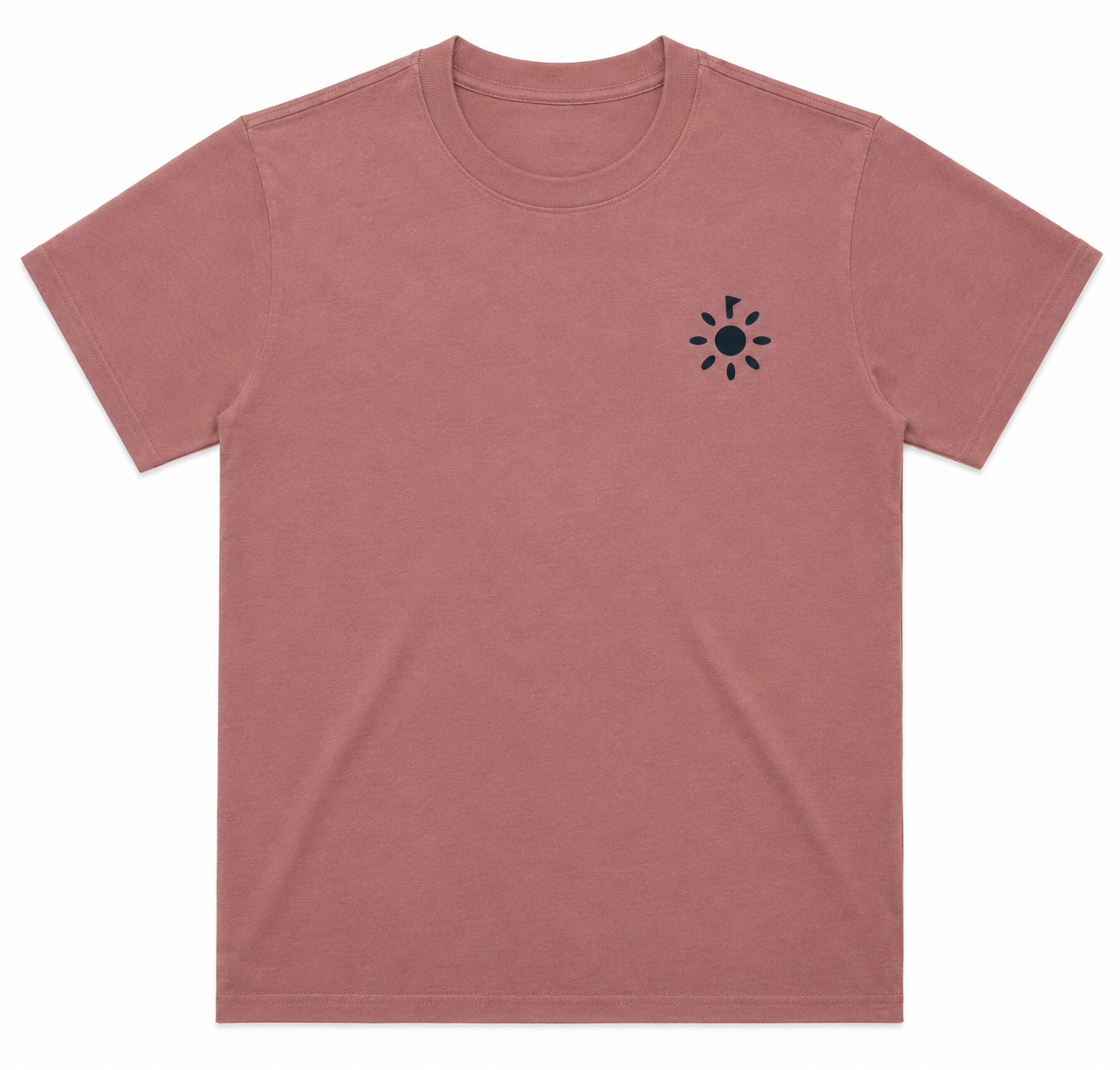 The Sunday Bunker Tee - Hazy Pink (Womens)