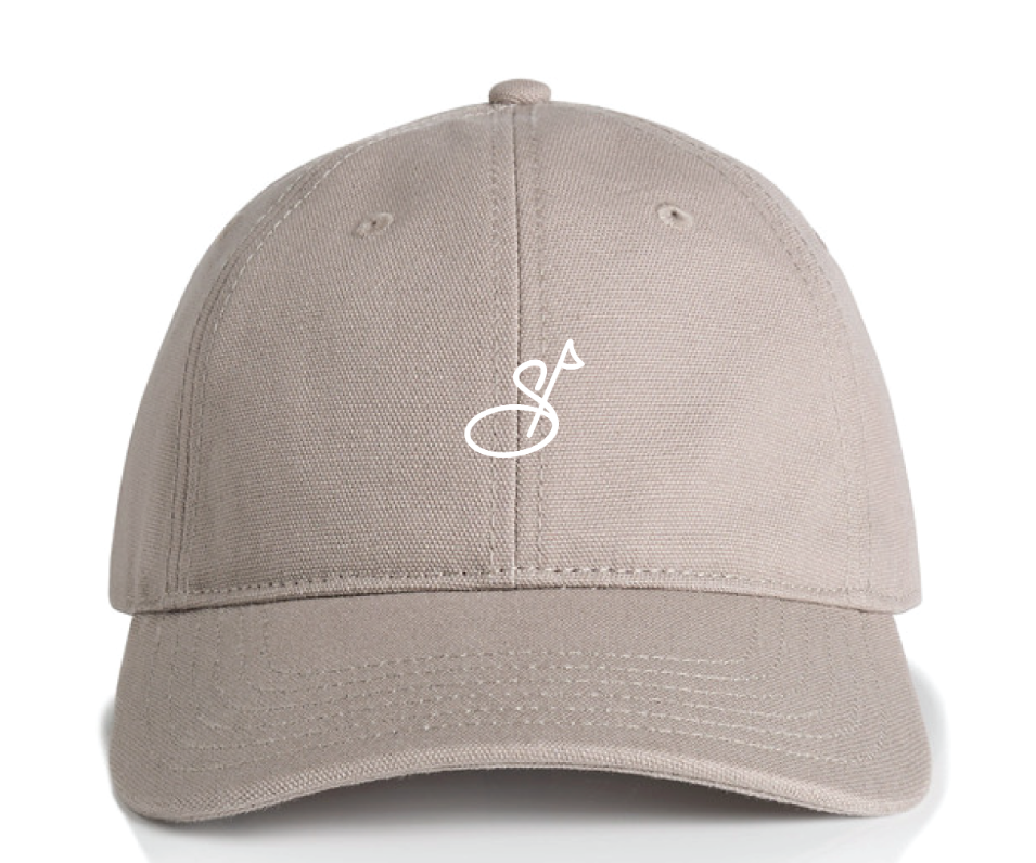 Sunday Stroll Canvas Cap - Sandstone (Unisex)