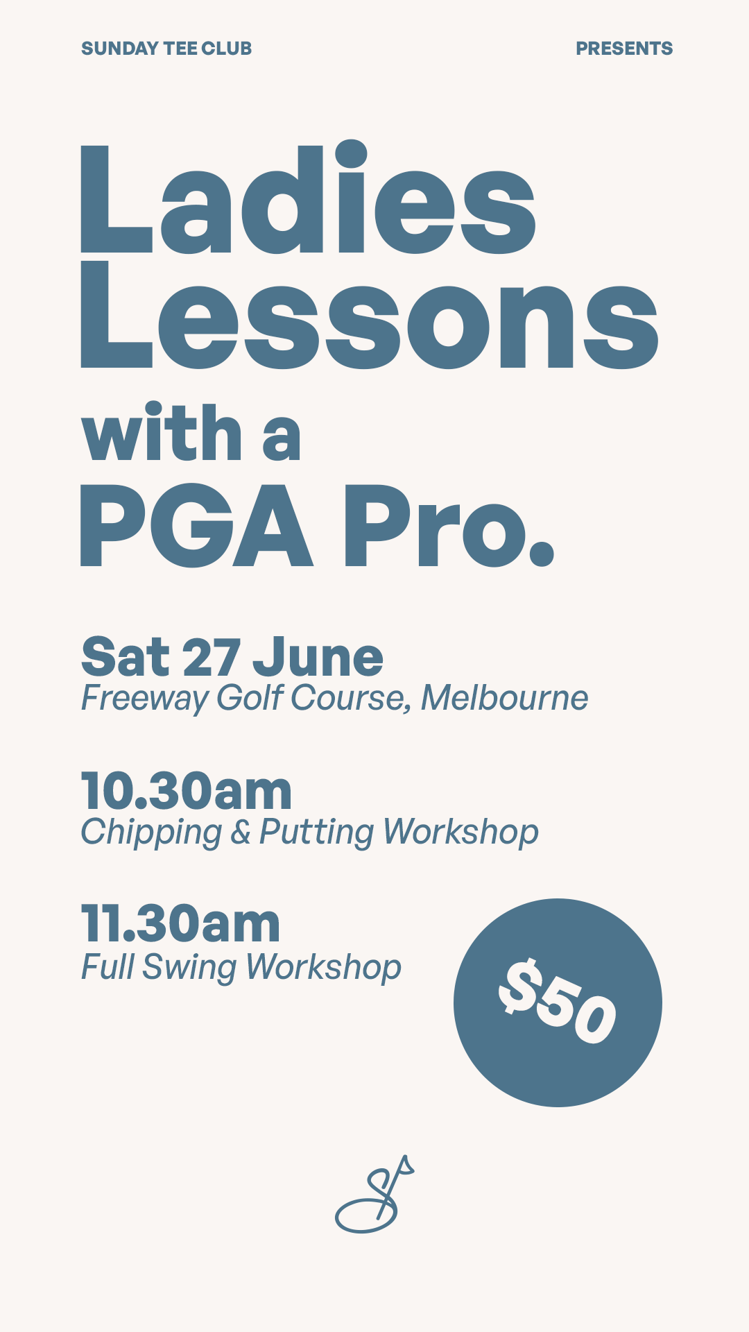 Ladies Lesson - 1130 FULL SWING WORKSHOP
